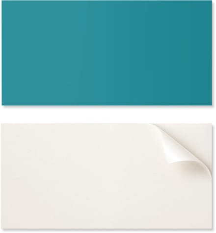 Decoratief zelfklevend vinylpaneel - voor hal 120x60 cm, turquoise kleur