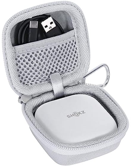 Opslag Hoofdtelefoon Hard Case voor Open-Ear True Wireless Bluetooth