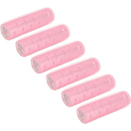 6 stuks Haarrollers Aluminium Folie Thermische Verlengende Haarroller Haarstyling Tools Voor Pony white