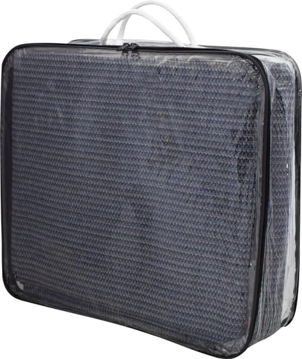 Eurotrail Multi Functional Tapijt/Schaduwdoek - 400*400cm - Grijs/Blauw