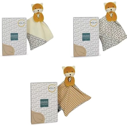 Doudou de biologische vos Doudou & compagnie (x6)