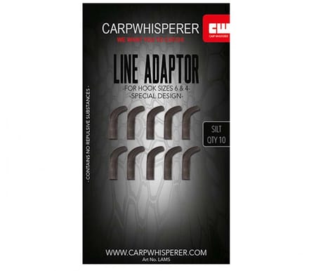 Carp Whisperer - Line Adaptor - 10 stuks - Gravel