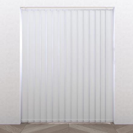 Lamellen set Easy Line - Transparant - White - 40 x 260 - 5 lamellen