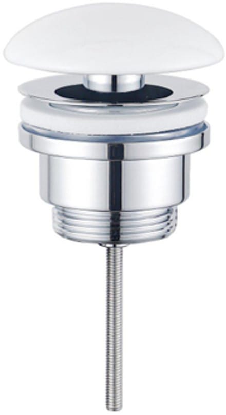 FugaFlow Eccelente Anta Afvoerplug Always Open - keramiek - glans wit