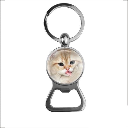 Bieropener Glas - Kat