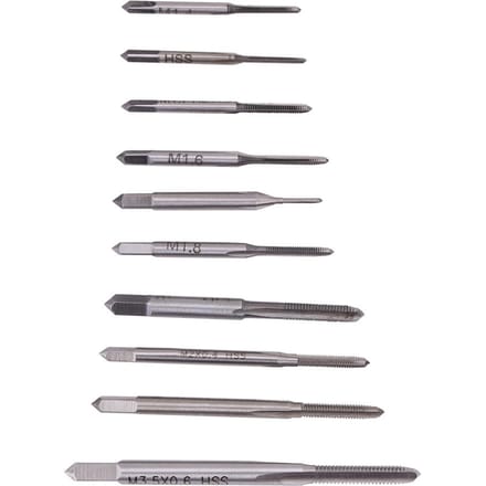 10 stuks Mini M1 tot M3.5 Machine Handtap Draad Draadtappen Draadtappen gray