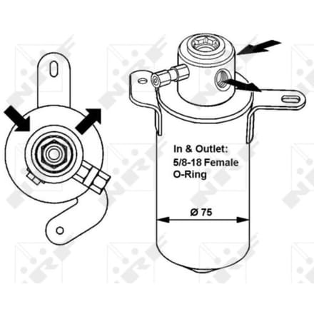 Droger, airconditioner NRF 33039