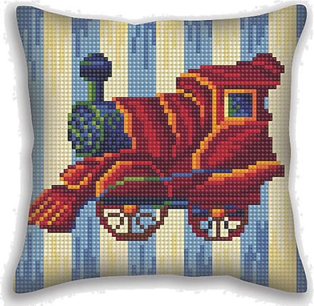 Kussen borduurpakket Nostalgia - Collection d'Art