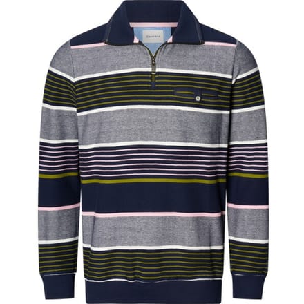 Babista herren Sweatshirt - 56/58 - donkerblauw - Plus Size