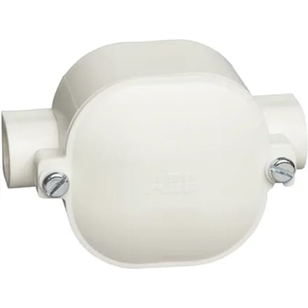 Abb Middentrekdoos 5/8 Met Deksel Van Kunststof