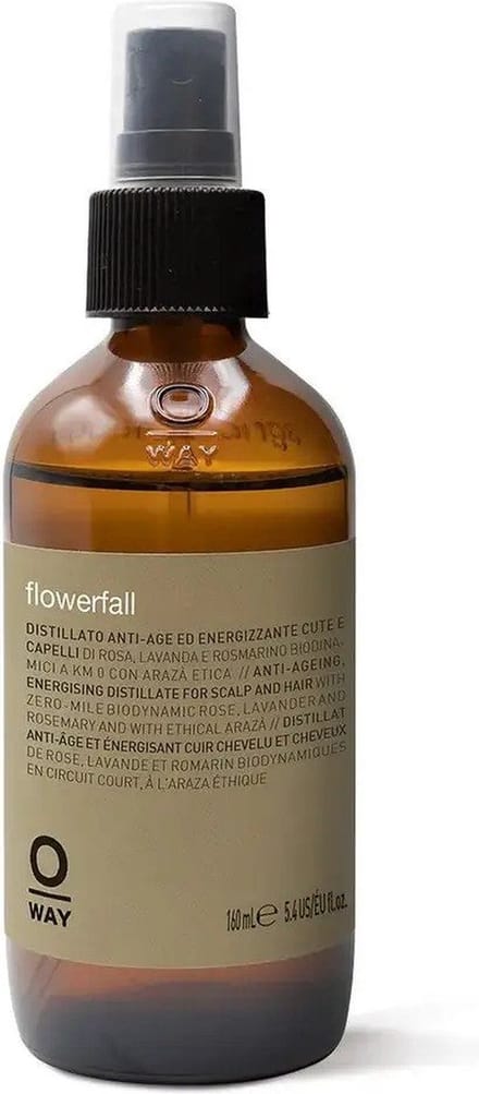 Spray organic anti-imbatranire scalp/par Flowerfall 160ml