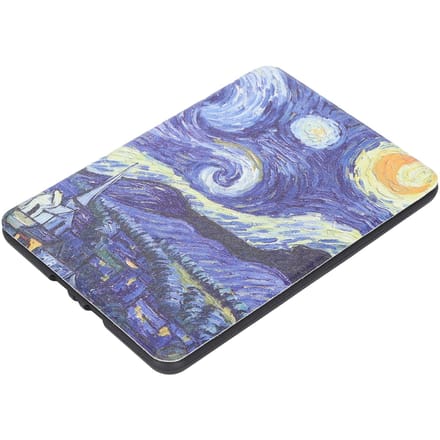 Étui pour Kindle Paperwhite 2018 4ème Génération Ultra Fin Léger Couverture en Cuir pour Kindle Type 1 gray