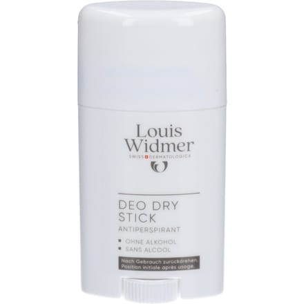 Louis Widmer Bodycare Deo Dry Stick Antiperspirant Licht Geparfumeerd Deodorant