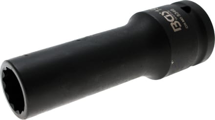 BGS Kracht dopsleuteldop twaalfkant, diep 3/4 19 mm