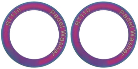 Dailygoods- Pedaalringen - 2 Stuks - Legering - Racefiets - Uitgebreide Pedaal - Oogverblindend