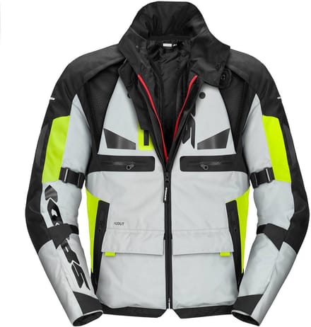 Spidi Crossmaster Jas Geel Fluo - Jas