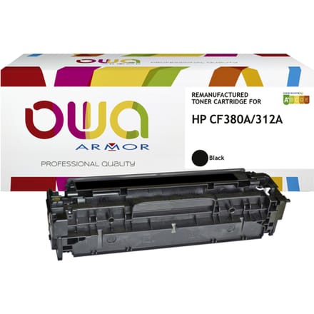 Tonercartridge OWA alternatief tbv HP CF380A zwart