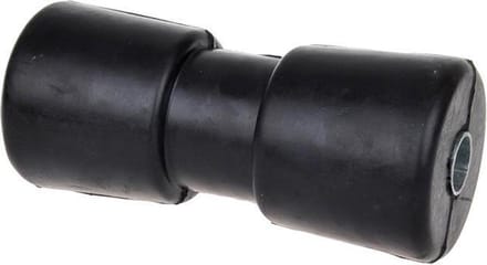 ProPlus Kielrol - Boottrailer - 82 x 190 mm - Asgat Ø 20 x 190 mm - Zwart