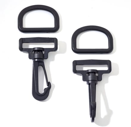 PRYM Karabijnhakenset KST 30 mm zwart 417940 - Prym