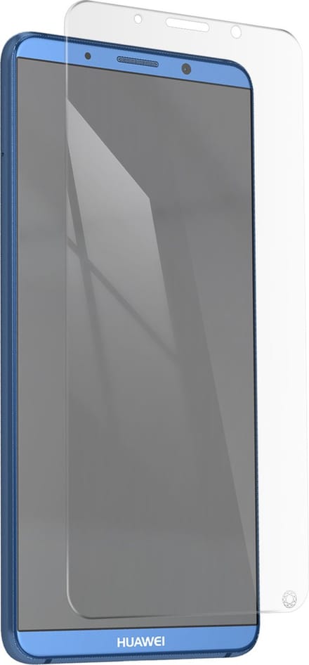 Force Case, Screenprotector geschikt voor Huawei Mate 10 Pro - Oleophobic 3D, Transparant