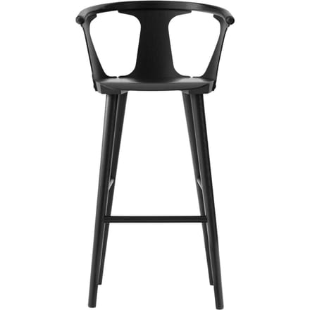 &Tradition In Between Barkruk SK7 & SK9 - eiken, zwart gelakt - 75 cm