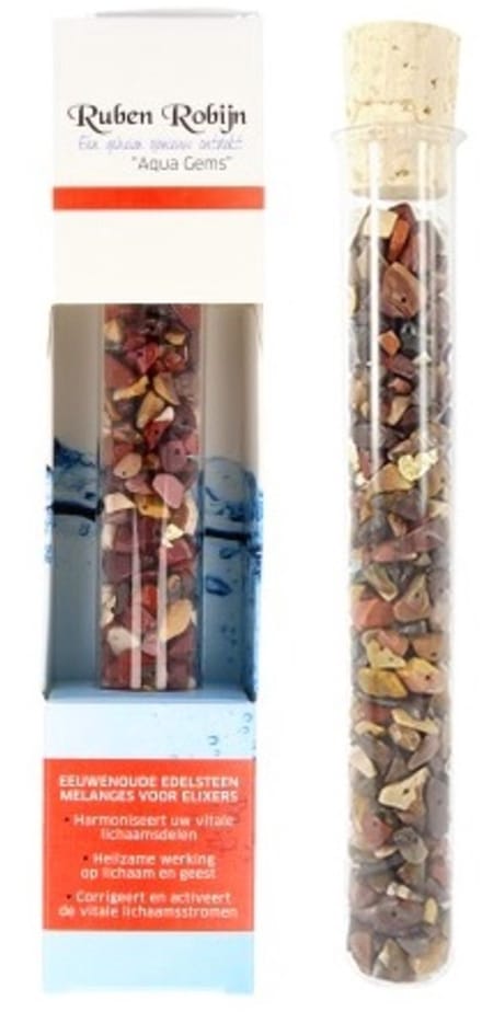 Afwisseling & Plezier large Aqua Gems edelsteenwand