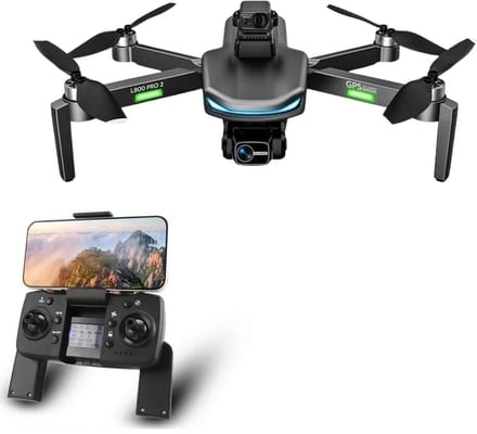 LUXWALLET OMEGA X DODGE - 45 km/h - GPS Drone - Obstakel Ontwijking Sensor - FPV WiFi 5Ghz - Micro SD - 2x Camera - 3-As Gimbal