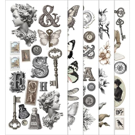 Art Stickers "Typographic"