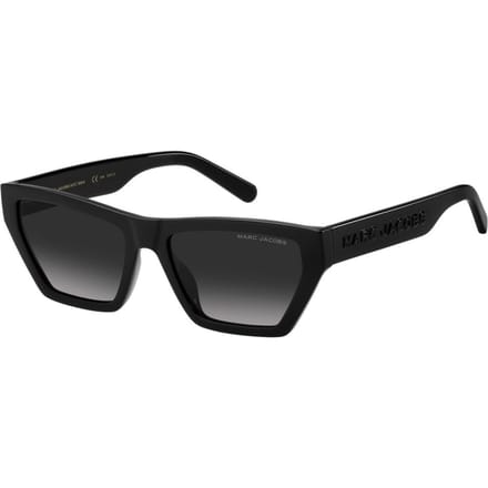Marc Jacobs Cat Eye Dames Glimmend Zwart Donkergrijs Gradiënt MARC 657/S