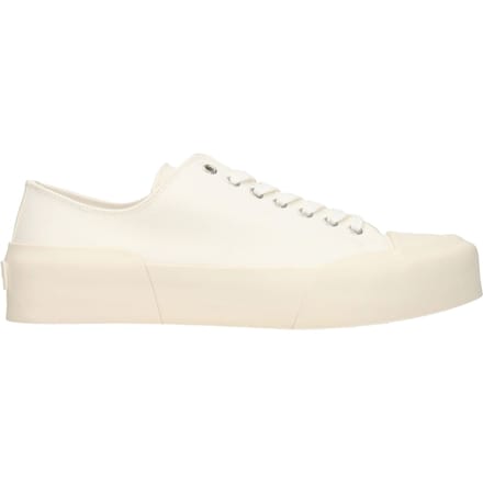 Jil Sander Beigekleurige Stof Lage Sneakers