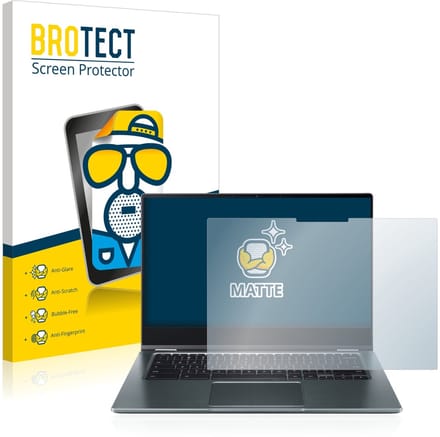 BROTECT - Screenprotector voor Acer Chromebook Spin 514 - Folie Beschermfolie matte