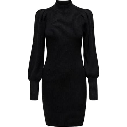 Comfort fit gebreide jurk van viscosemix, model 'KATIA'
