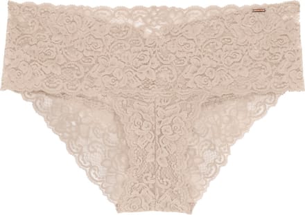Dames slip 3-pack Kant - Lana - Kanten dames onderbroeken - microfiber ondergoed - 4XL