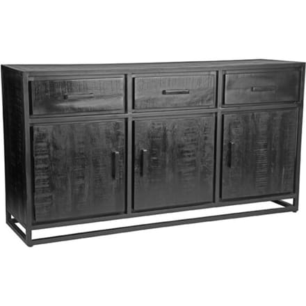 LABEL51 Chili Dressoir - Zwart - Hout - One Size