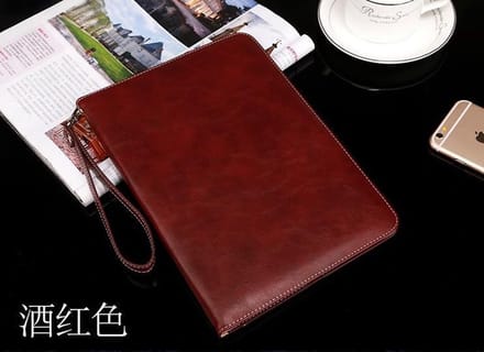 Luxe Smart Hoes voor iPad Mini 4 / Mini 5 (2015/2019) (7.9-inch) _ Donkerroze