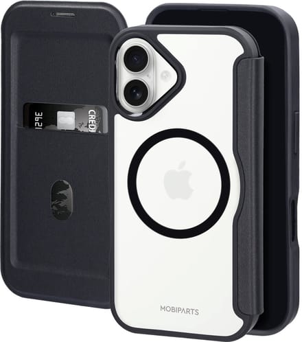 Mobiparts Shield Line Case geschikt voor Apple iPhone 17 - Zwart