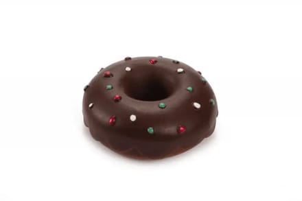 BEEZTEES LATEX DOGGY DONUT met piep