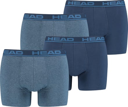 BOXERS Set van 4 hoofd-basisboxerbroeken voor heren, ondergoed, ondergoed