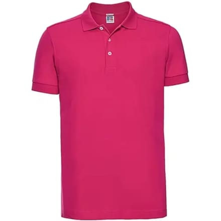 Men's Stretch Poloshirt 'Russell' White - M