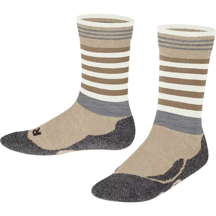 FALKE Active Frog dik ademend wol functioneel materiaal sokken kinderen beige - maat 39-42