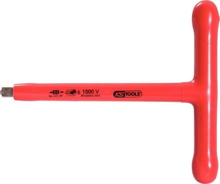 T-greep Opzetsleutel 3/8 inch met Veiligheidsisolatie 200 mm