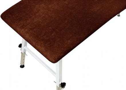 Badstofhoes voor massagebank Bruin