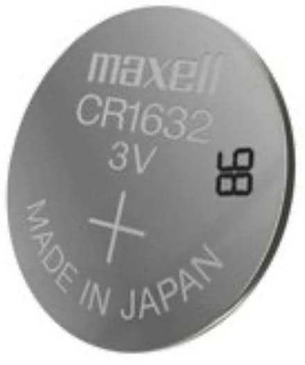 Maxell Lithium Batterij - Knoopcel - CR1632 - 2 stuks - 3V - Made in Japan
