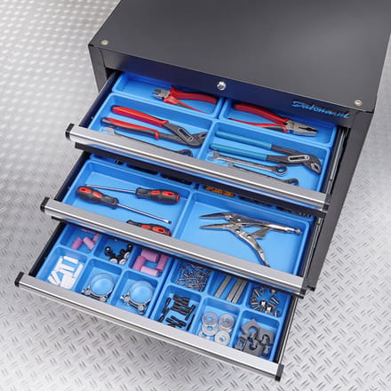 Datona® Vakverdeling set 3 laden voor gereedschapskast