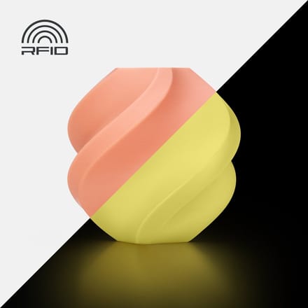 Bambu Lab PLA Glow Glow Orange met spoel 1.75mm