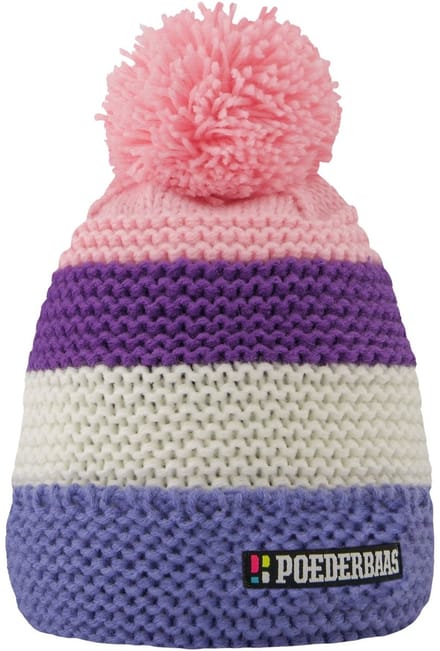 Poederbaas Muts Classic Colorful Beanie 2.0 Multi Lila