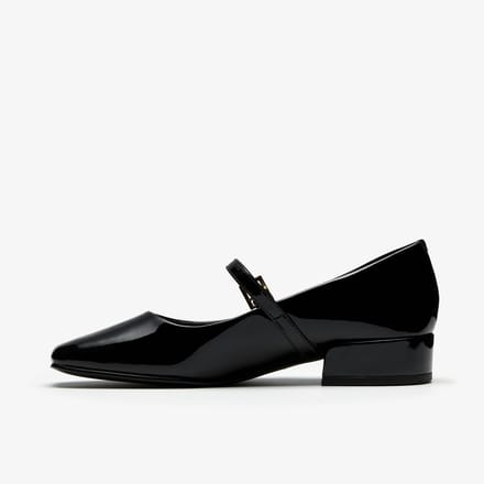 Seren30 Gespschoenen Zwart Patoen