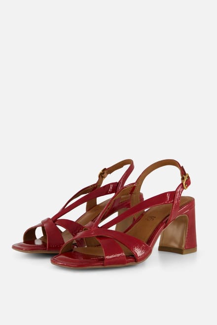 Tamaris Sandalen Met Hak rood Synthetisch - Maat 35