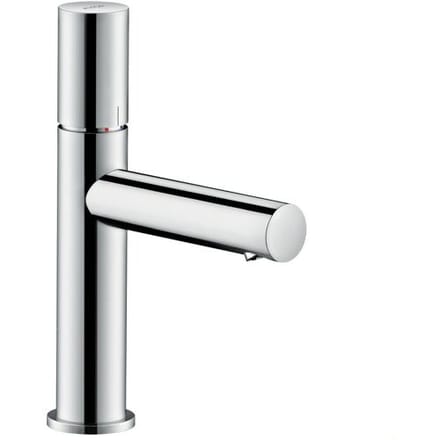 AXOR Uno single lever washbasin mixer 110 with cero handle and without pop-up waste 45002000