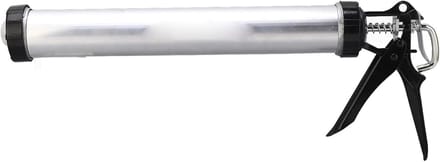 Kitpistool Aluminium - Kitspuit - Afdichten en lijmen - Grote capaciteit - 600ml - Zilver